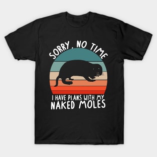 Naked Moles Cute rodents ugliest animal T-Shirt